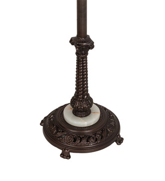 Meyda Tiffany - 226006 - One Light Floor Lamp - Lionfoot - Mahogany Bronze