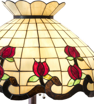 Roseborder Three Light Floor Lamp (228098) Roseborder Three Light Floor Lamp (228098)