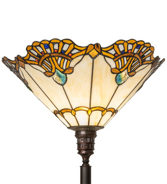 Shell With Jewels One Light Floor Lamp (228408)