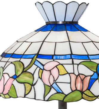 Rose Vine Three Light Floor Lamp (228512)