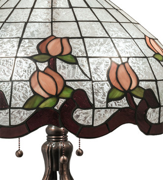 Roseborder Three Light Table Lamp (228799)