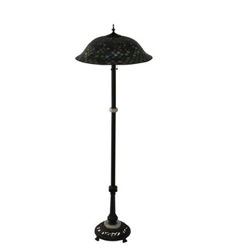 Fishscale Three Light Floor Lamp (229070)