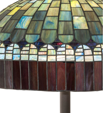 Tiffany Candice Three Light Floor Lamp (229127)