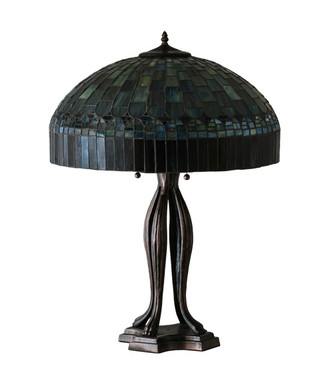 Tiffany Candice Three Light Table Lamp (229128)