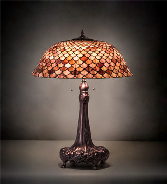 Fishscale Three Light Table Lamp (230408) Fishscale Three Light Table Lamp (230408)