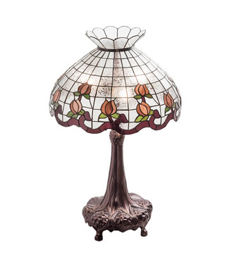 Roseborder Three Light Table Lamp (230639)