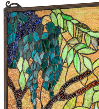 Tiffany Wisteria & Snowball Window (230806) Tiffany Wisteria & Snowball Window (230806)