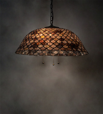 Tiffany Fishscale Three Light Pendant (231153) Tiffany Fishscale Three Light Pendant (231153)
