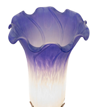 Blue/White Pond Lily One Light Mini Lamp (231540) Blue/White Pond Lily One Light Mini Lamp (231540)
