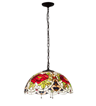 Renaissance Rose Three Light Pendant (232774)