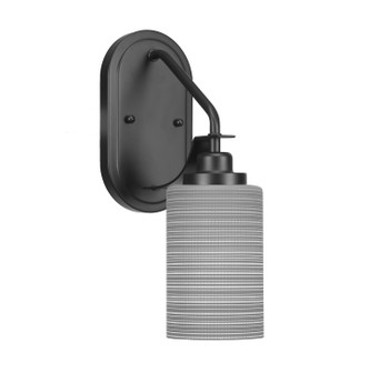 Toltec Lighting - 2611-MB-4062 - One Light Wall Sconce - Odyssey - Matte Black