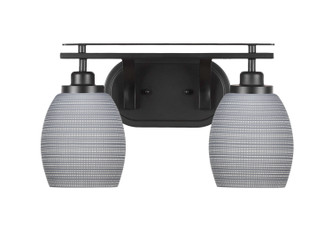 Toltec Lighting - 2612-MB-4022 - Two Light Bath Bar - Odyssey - Matte Black