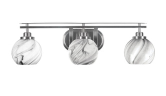 Toltec Lighting - 2613-BN-4109 - Three Light Bath Bar - Odyssey - Brushed Nickel