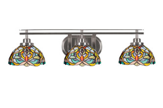 Toltec Lighting - 2613-BN-9905 - Three Light Bath Bar - Odyssey - Brushed Nickel