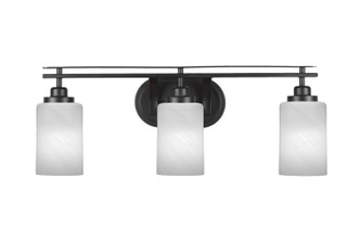 Toltec Lighting - 2613-MB-3001 - Three Light Bath Bar - Odyssey - Matte Black