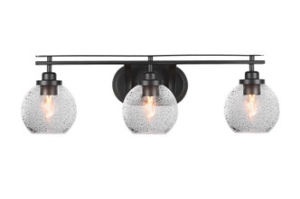 Toltec Lighting - 2613-MB-4102 - Three Light Bath Bar - Odyssey - Matte Black