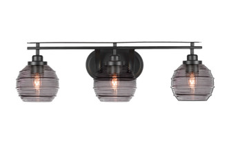 Toltec Lighting - 2613-MB-5112 - Three Light Bath Bar - Odyssey - Matte Black