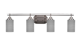Toltec Lighting - 2614-BN-4062 - Four Light Bath Bar - Odyssey - Brushed Nickel