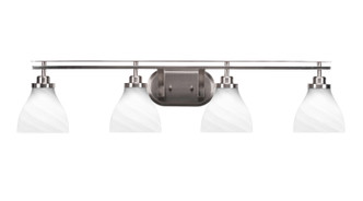 Toltec Lighting - 2614-BN-4761 - Four Light Bath Bar - Odyssey - Brushed Nickel