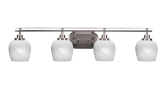Toltec Lighting - 2614-BN-4811 - Four Light Bath Bar - Odyssey - Brushed Nickel