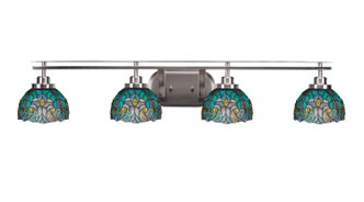 Toltec Lighting - 2614-BN-9925 - Four Light Bath Bar - Odyssey - Brushed Nickel
