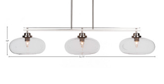 Odyssey Three Light Island Pendant (2633-BN-206)