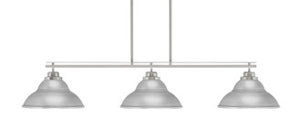 Toltec Lighting - 2633-BN-428 - Three Light Bar - Odyssey - Brushed Nickel