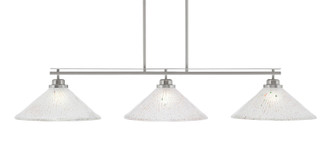 Toltec Lighting - 2633-BN-711 - Three Light Bar - Odyssey - Brushed Nickel