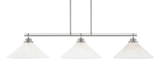 Toltec Lighting - 2633-BN-714 - Three Light Bar - Odyssey - Brushed Nickel