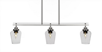 Toltec Lighting - 2636-BN-210 - Three Light Island Pendant - Odyssey - Brushed Nickel