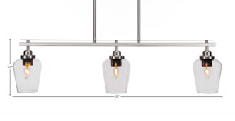 Odyssey Three Light Island Pendant (2636-BN-210)