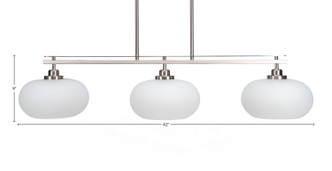 Odyssey Three Light Island Pendant (2636-BN-214)