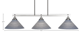 Odyssey Three Light Island Pendant (2636-BN-4002) Odyssey Three Light Island Pendant (2636-BN-4002)