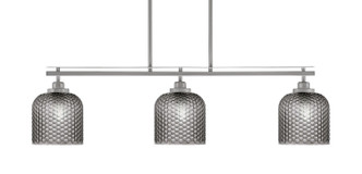 Toltec Lighting - 2636-BN-4912 - Three Light Island Pendant - Odyssey - Brushed Nickel