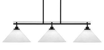 Toltec Lighting - 2636-MB-2121 - Three Light Island Pendant - Odyssey - Matte Black Toltec Lighting - 2636-MB-2121 - Three Light Island Pendant - Odyssey - Matte Black