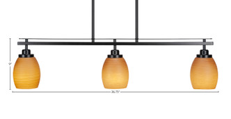 Odyssey Three Light Island Pendant (2636-MB-625)