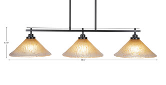 Odyssey Three Light Island Pendant (2636-MB-700)