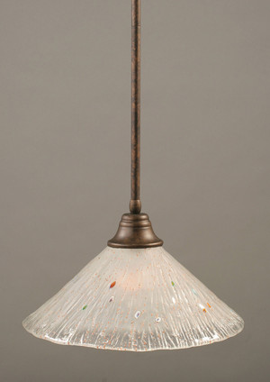 Toltec Lighting - 26-BRZ-711 - One Light Pendant - Stem - Bronze