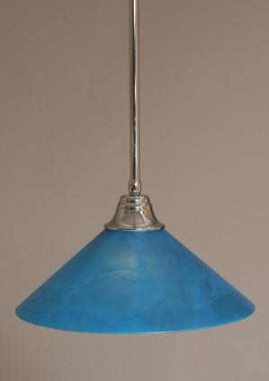 Toltec Lighting - 26-CH-415 - One Light Pendant - Any - Chrome