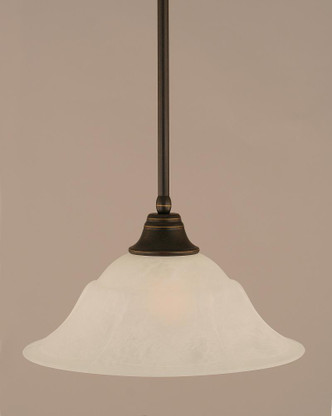 Toltec Lighting - 26-DG-53615 - One Light Pendant - Any - Dark Granite