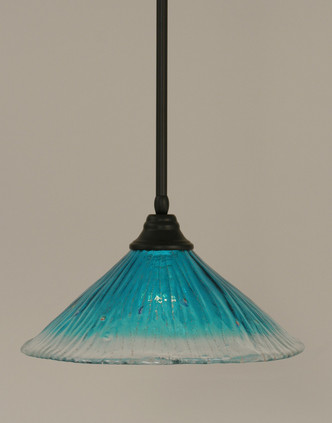 Toltec Lighting - 26-MB-715 - One Light Pendant - Any - Matte Black Toltec Lighting - 26-MB-715 - One Light Pendant - Any - Matte Black