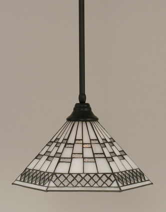 Toltec Lighting - 26-MB-910 - One Light Pendant - Any - Matte Black