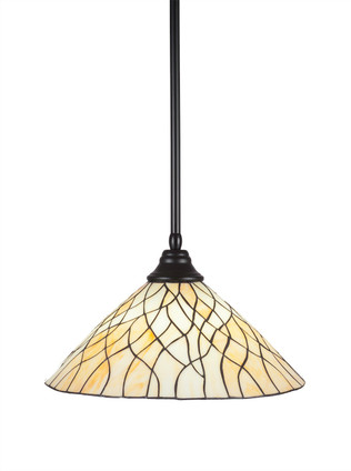 Toltec Lighting - 26-MB-911 - One Light Pendant - Any - Matte Black