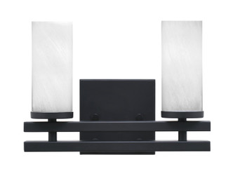 Toltec Lighting - 2712-MB-811 - Two Light Bathroom Lighting - Belmont - Matte Black