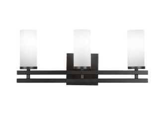 Toltec Lighting - 2713-MB-801 - Three Light Bathroom Lighting - Belmont - Matte Black