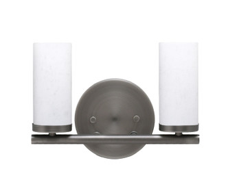 Toltec Lighting - 2812-GP-801B - Two Light Bath Bar - Trinity - Graphite