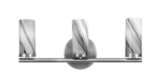 Toltec Lighting - 2813-GP-802B - Three Light Bath Bar - Trinity - Graphite