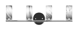 Toltec Lighting - 2814-CH-802B - Four Light Bath Bar - Trinity - Chrome
