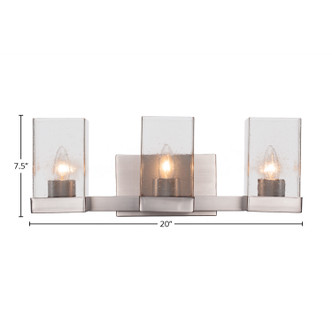 Nouvelle Three Light Bath Bar (3123-GP-530)