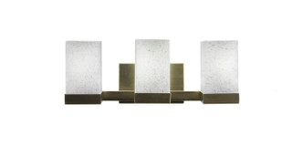 Toltec Lighting - 3123-NAB-531 - Three Light Bath Bar - Nouvelle - New Age Brass